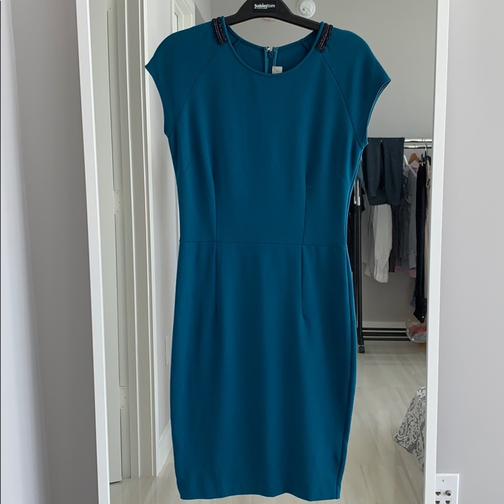 Stella McCartney teal dress size IT 40 Small